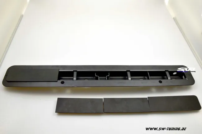 SW Sitzanker Abdeckung für Ford Transit Custom, Tourneo Custom 2018-2023 ausgebaute Sitzbank 2.Reihe