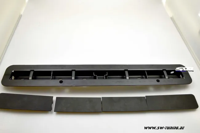 SW Sitzanker Abdeckung für Ford Transit Custom, Tourneo Custom 2018-2023 ausgebaute Sitzbank 2.Reihe