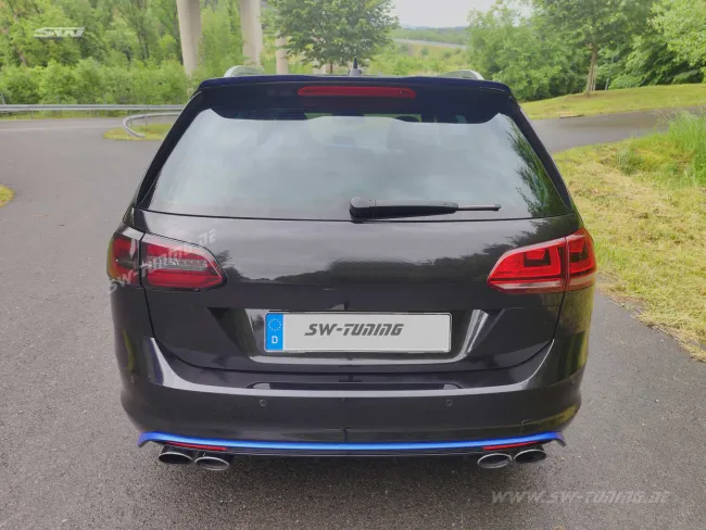 SWCeli LED taillights suitable for VW Golf 7 Variant estate 13-17 red smoke LED wiping indicators