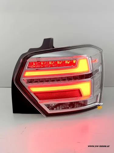 SW-Celi LED rear lights for VW Polo VI Type AW 17-21 hatchback chrome
