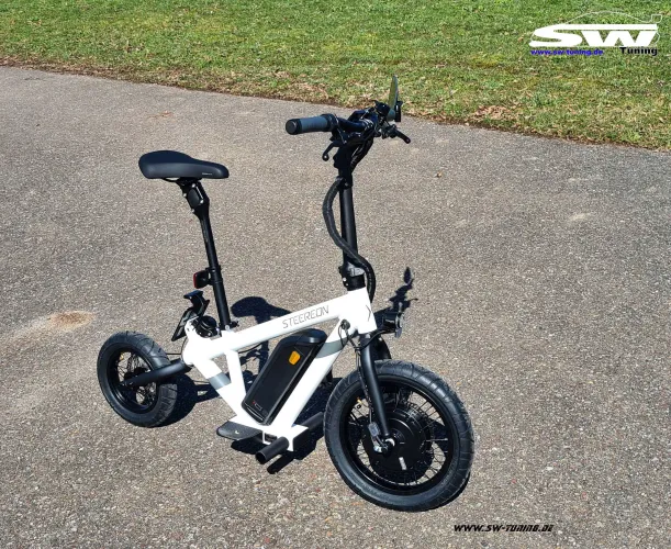 SW-Steereon C30 E-Scooter Klappbar mit Sitz 500W-Motor Ausstattungsversion PRO 2025 Version