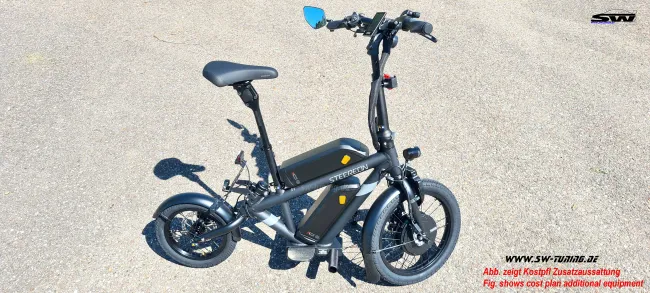 SW-Steereon C30 E-Scooter Klappbar mit Sitz 500W-Motor Ausstattungsversion PRO 2025 Version