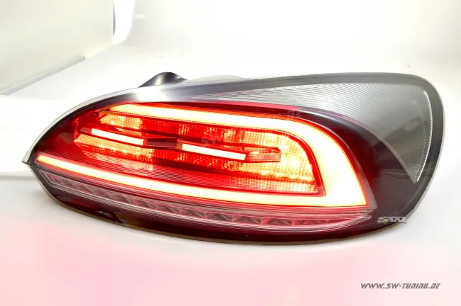 SW-Celi Voll LED Rückleuchten passend für VW Scirocco 3 08-14 LED Lightbar black/smoke