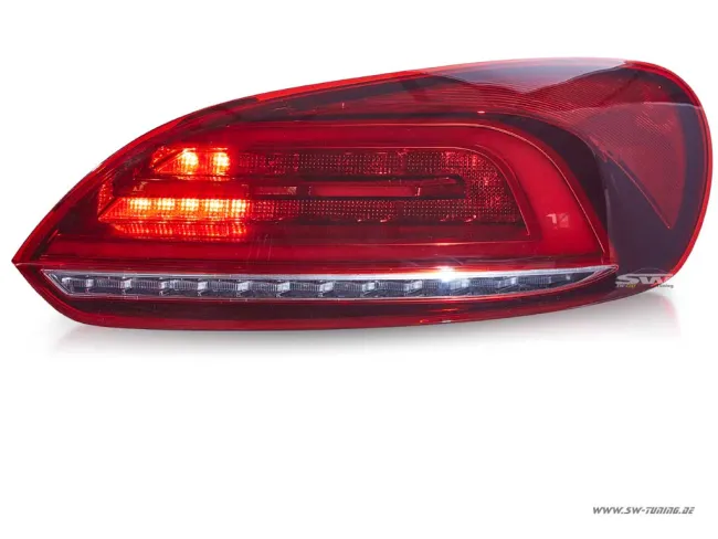 SW-Celi full LED rear lights suitable for VW Scirocco 3 08-14 LED Lightbar cherry red