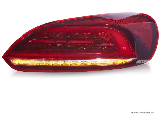SW-Celi full LED rear lights suitable for VW Scirocco 3 08-14 LED Lightbar cherry red