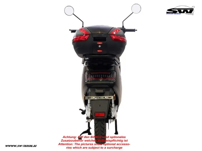 SW Tisto Berlin6.0 E-scooter 100km/h version 7KW incl ABS