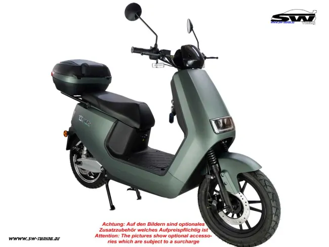 SW Tisto Berlin6.0 E-scooter 100km/h version 7KW incl ABS
