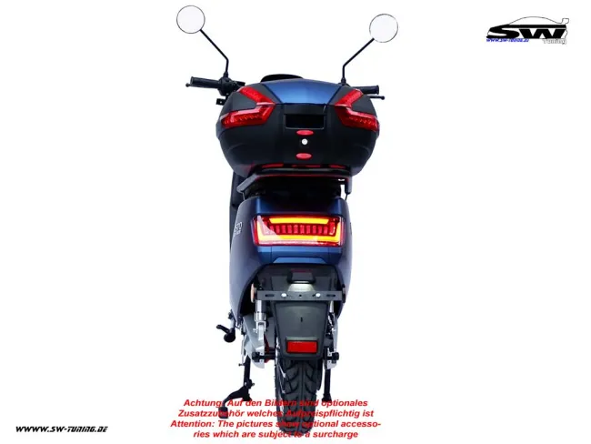 SW Tisto Berlin3.0 E-Roller 45km/h-Version 3KW