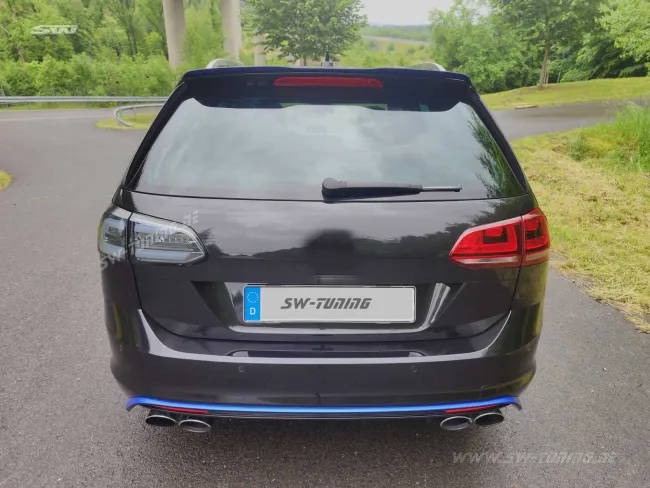 SWCeli LED Rückleuchten passend für VW Golf 7 Variant Kombi 13-17 smoke LED Wischblinker