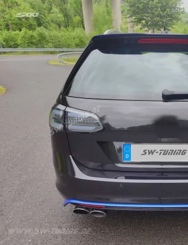 SWCeli LED taillights suitable for Golf 7.5 facelift stationwagen 18-20 smoke LED wipe indicators for OE LED