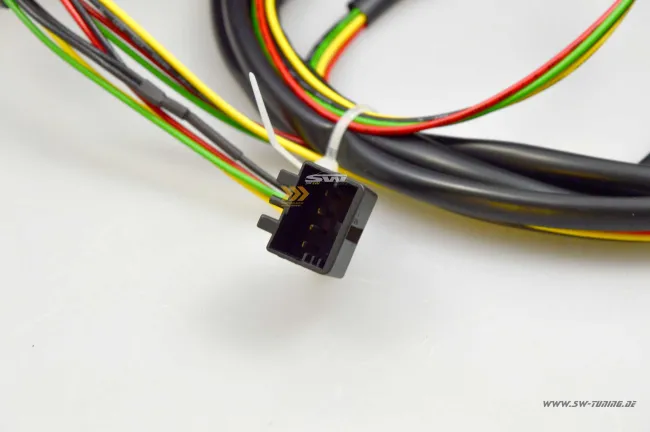 SWCeli LED Rückleuchten passend für Golf 7.5 Facelift Variant Kombi 18-20 red/clear LED Wischblinker für OE LED