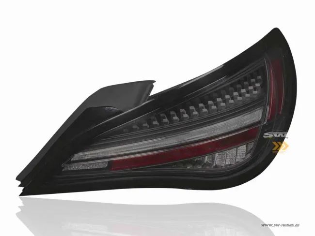 SW-Celi Voll LED Rückleuchten passend für Mercedes CLA C117/X117 13-19 Black/smoke