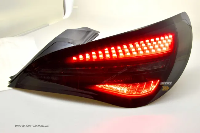 SW-Celi Voll LED Rückleuchten passend für Mercedes CLA C117/X117 13-19 Black/smoke