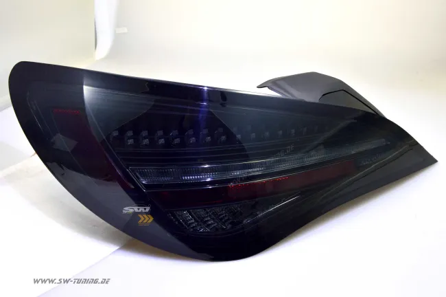 SW-Celi Voll LED Rückleuchten passend für Mercedes CLA C117/X117 13-19 Black/smoke