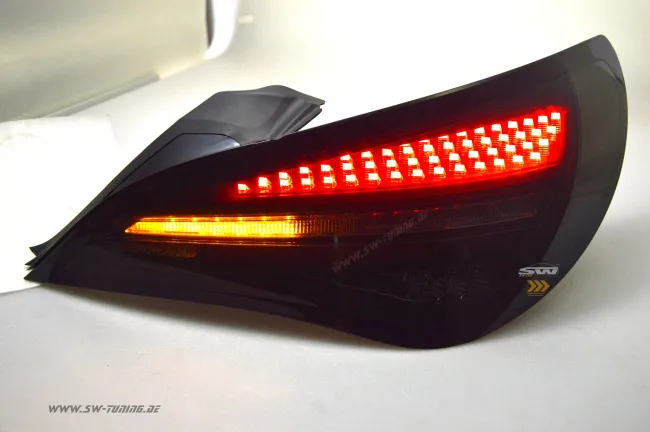 SW-Celi Voll LED Rückleuchten passend für Mercedes CLA C117/X117 13-19 Black/smoke