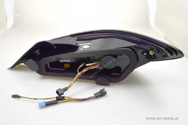 SW-Celi full LED rear lights suitable for Mercedes CLA C117/X117 13-19 Cherry Red clear