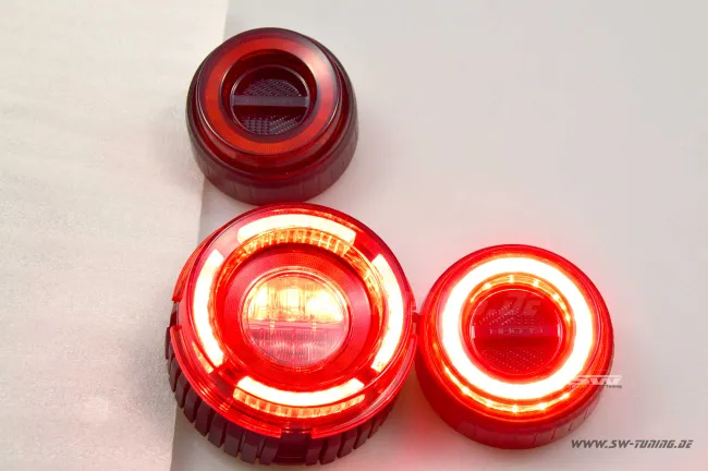 SW-Celi LED taillights fit for Landrover Defender 90 110 130 L316 1990-2016 red