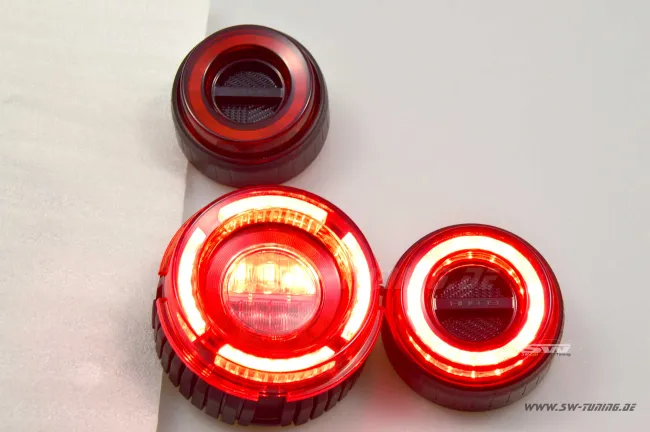 SW-Celi LED taillights fit for Landrover Defender 90 110 130 L316 1990-2016 red
