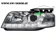 SW-Light Scheinwerfer für AUDI A6 4B/C5 97-01 LED TFL-Optik chrome