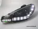 SW-Light Scheinwerfer Peugeot 206 99-07 LED Standlicht black