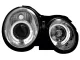 Angel Eye Scheinwerfer für Mercedes Benz CLK W208 97-02 chrome LED Standlichtringe