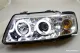 Angel Eye Scheinwerfer passend für Audi A3 8L 96-00 2 LED Standlichtringe chrom