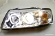 Angel Eye Scheinwerfer passend für Audi A3 8L 96-00 2 LED Standlichtringe chrom