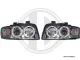 Angel Eye Scheinwerfer Audi A4 8E Limo / Avant 01-04 mit 2 Standlichtringe chrom