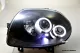 Angel Eye Scheinwerfer für Renault Clio II 98-01 LED Standlichtringe black