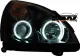 SW- Angel Eye Scheinwerfer Renault Clio II Ph2 Facelift 01-05 Standlichtringe black