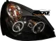 SW- Angel Eye Scheinwerfer Renault Clio II Ph2 Facelift 01-05 Standlichtringe black