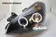 Angel Eye Scheinwerfer Renault Clio III Typ R 05-09 black