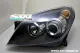angel eye headlights Opel Astra H 04-09 2 halo rims black