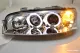 Angel Eye Scheinwerfer Fiat Punto Typ 188 99-03 2 LED Standlichtringe chrome