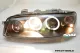 Angel Eye Scheinwerfer Fiat Punto Typ 188 99-03 2 LED Standlichtringe black