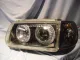 headlights VW Polo 6N 95-98 2 halo rims black