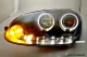 Angel Eye Scheinwerfer VW Golf 5 03-09 LED Standlichtringe black
