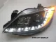 SW-DRL Scheinwerfer Seat Ibiza 6J 08-12 LED-TAGFAHRLICHT black