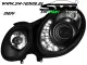 SW-Light Scheinwerfer Mercedes Benz E-Klasse W211 06-08 black Facelift