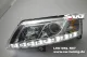 SW-DRL headlights AUDI A6 4F 04-07 REAL Daytime Runing Light chr