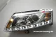 SW-DRL headlights AUDI A6 4F 04-07 REAL Daytime Runing Light chr
