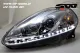 SW-DRL headlights Fiat Grande Punto 199 08-09 LED DRL chrome