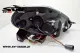 SW-DRL headlights Fiat Grande Punto 199 08-09 LED DRL chrome