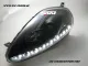 SW-DRL headlights Fiat Grande Punto Typ 199 05-08 LED drl R87 Black