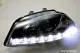 SW-DRL Scheinwerfer Seat Ibiza 6L 03-08 LED Tagfahrlicht R87 black