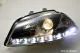 SW-DRL Scheinwerfer Seat Ibiza 6L 03-08 LED Tagfahrlicht R87 black