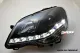 SW-DRL Scheinwerfer VW Polo 9N3 05/05-09 LED Tagfahrlicht black