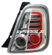 SW-Light LED Rückleuchten Fiat 500 chrome 2007-2012