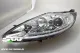 SW-Light Scheinwerfer passend für Ford Fiesta JA8 Mk7 08-13 LED Standlicht Chrome
