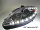 SW-DRL headlights Seat Leon 1P1 09-13 Facelift LED DRL R87 chrome